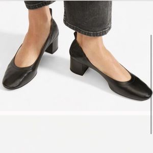 Everlane Day Heel in Black